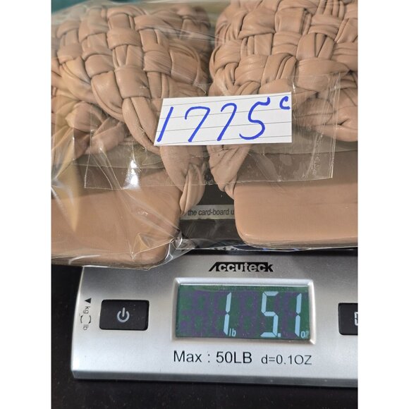 Steve Madden Womens Woven Tan Flat Sandals Size‎ 8.5M - Picture 11 of 11